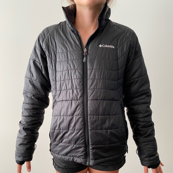 puffy columbia jacket